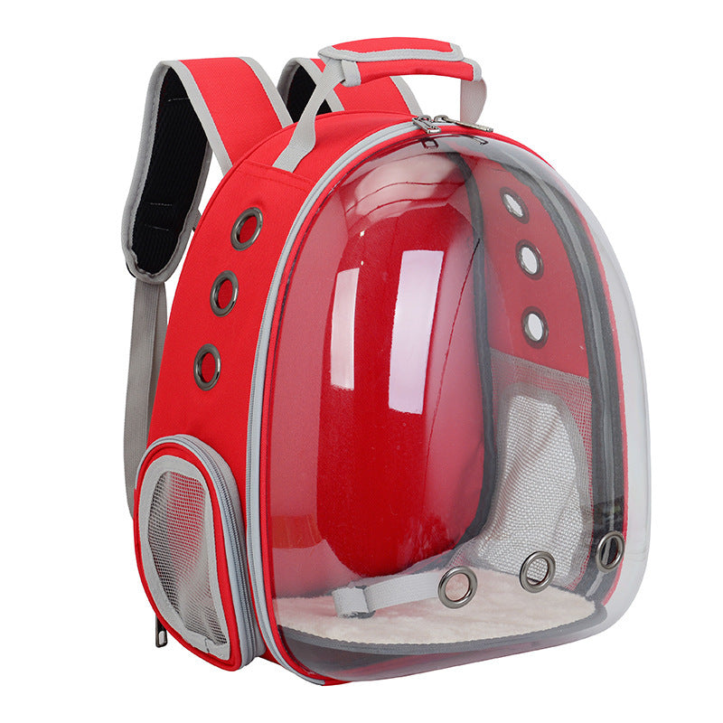 無地透明ペットバッグ猫用バッグポータブルバッグペットバックパックペット宇宙カプセル卸売猫用品