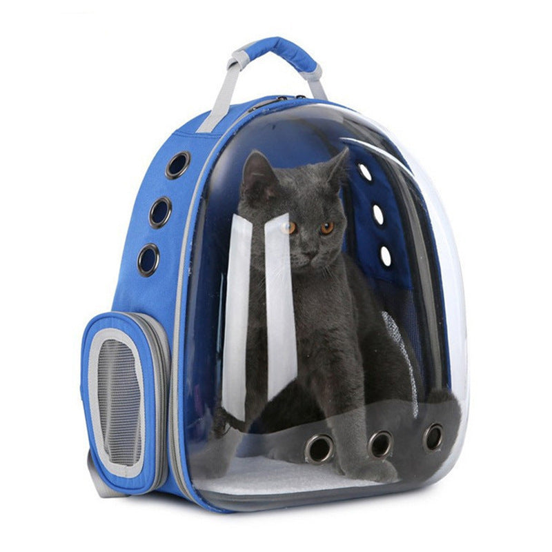 無地透明ペットバッグ猫用バッグポータブルバッグペットバックパックペット宇宙カプセル卸売猫用品