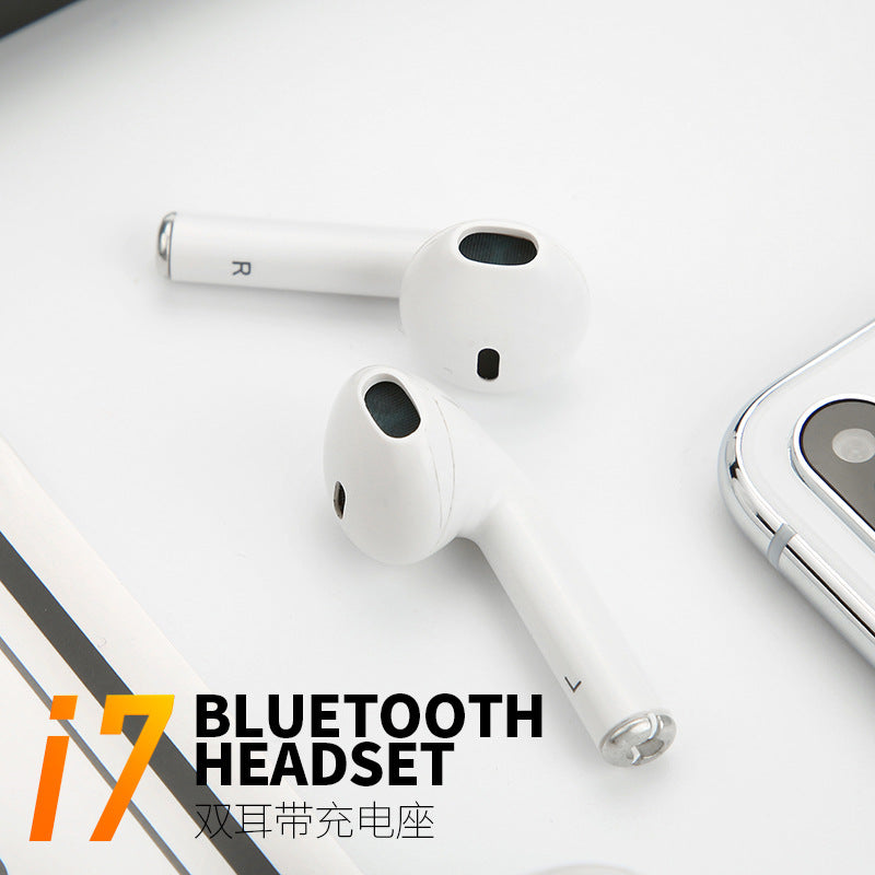 Bluetoothヘッドセット ヘッドフォン スポーツ Bluetoothヘッドセット インイヤーヘッドフォン 4.2 両耳 I7S Bluetoothヘッドセット
