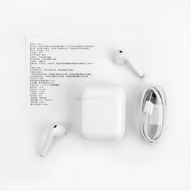 Bluetoothヘッドセット ヘッドフォン スポーツ Bluetoothヘッドセット インイヤーヘッドフォン 4.2 両耳 I7S Bluetoothヘッドセット