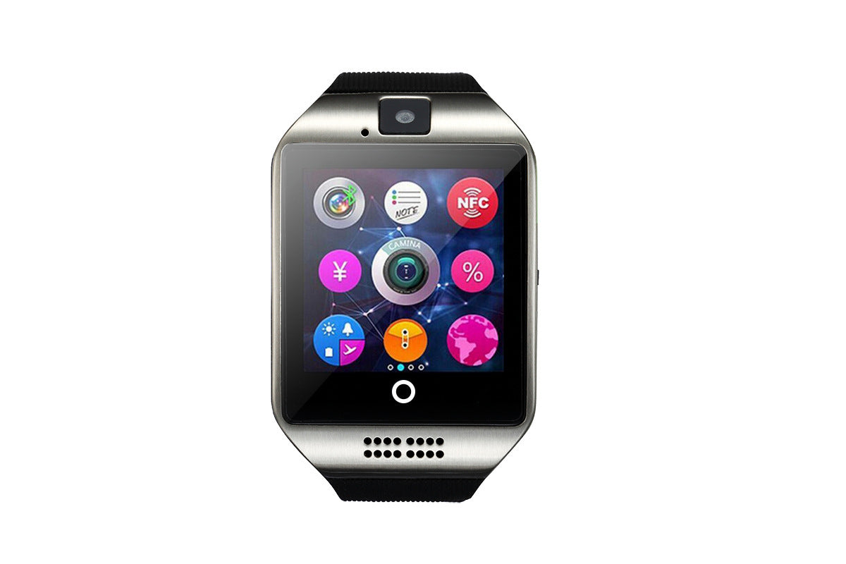 Q18 スマートウォッチ携帯電話 Bluetooth カードスマートウェア美しいアークファッションウォッチギフト工場直接販売