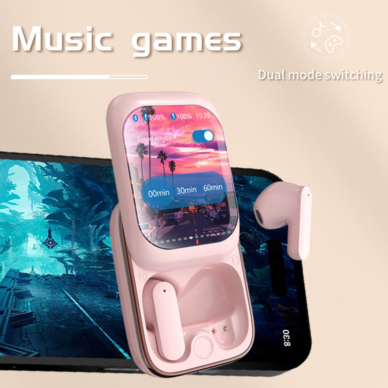 新しいG9スライドカラースクリーンBluetoothヘッドセット国境を越えた人気商品超長寿命バッテリーワイヤレスTWS高解像度ノイズ低減品質