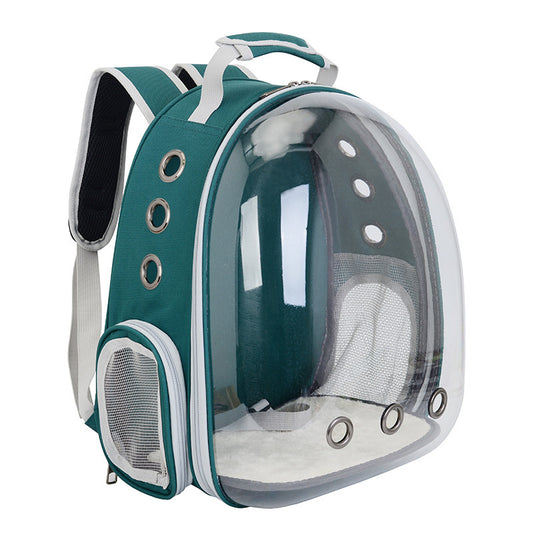 無地透明ペットバッグ猫用バッグポータブルバッグペットバックパックペット宇宙カプセル卸売猫用品