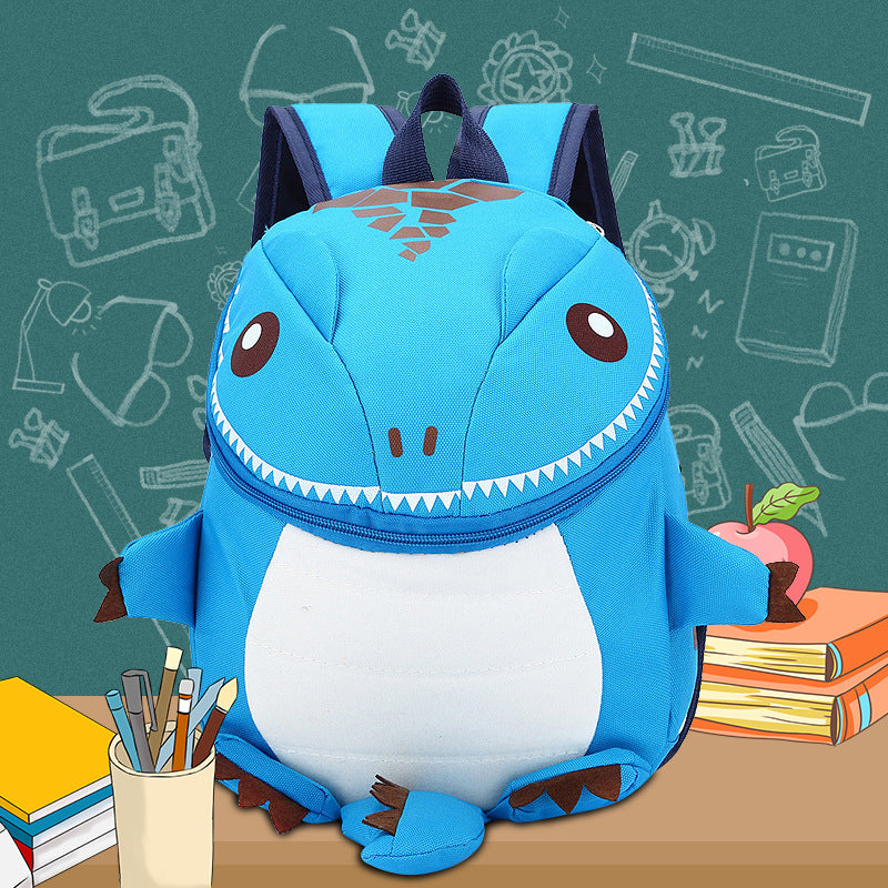 子供用バッグ 新しい漫画幼稚園ショルダー 個性ファッション 小さな恐竜 子供用スクールバッグ バックパック カスタム 274