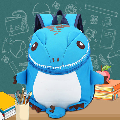 子供用バッグ 新しい漫画幼稚園ショルダー 個性ファッション 小さな恐竜 子供用スクールバッグ バックパック カスタム 274