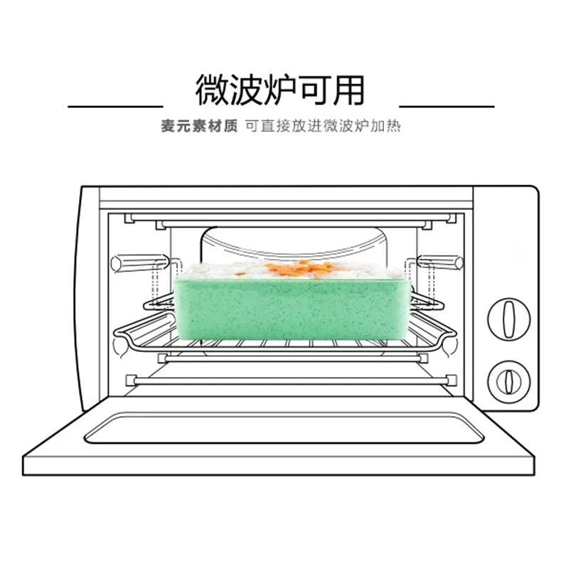 日本の学生の女の子のハート型弁当箱弁当箱分離電子レンジフルーツサラダオフィスワーカー軽食弁当箱