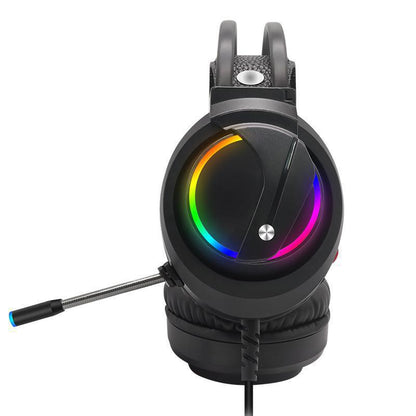 チューナー K1 カラフル RGB 発光 USB ヘッドマウント コンピュータ ヘッドセット ゲーミング ヘッドセット Yama eBay