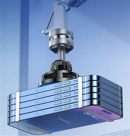 QI2.0車載用携帯電話ワイヤレス充電器、磁気冷却半導体放熱、Apple 15W急速充電に最適