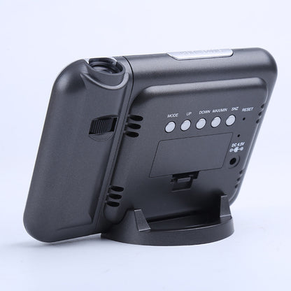 クリエイティブファッション LED 電子時計 目覚まし時計 天気予報時計 8190 投影 永久カレンダー 電子時計