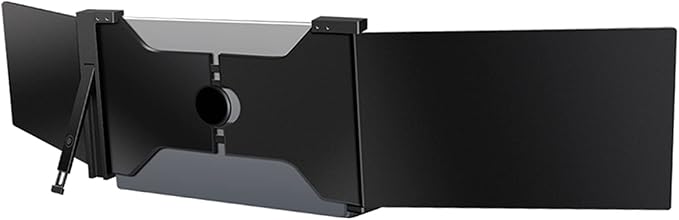 ノートパソコン用ポータブルデュアルスクリーン（トライスクリーン）モニター