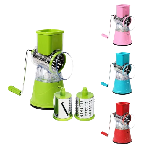 DUOLVQI 手動野菜カッタースライサーキッチンツール多機能ラウンドマンドリンスライサーポテトチーズキッチンガジェット