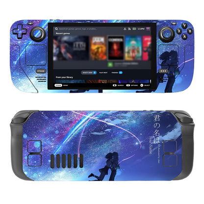 SteamデッキハンドヘルドコンピュータステッカーValveゲーム本体保護フィルムクリエイティブステッカー保護フィルムフィルム