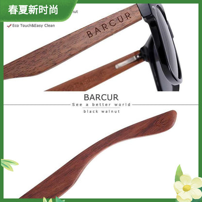 サングラス 木製 偏光サングラス 男性用 木製 女性用