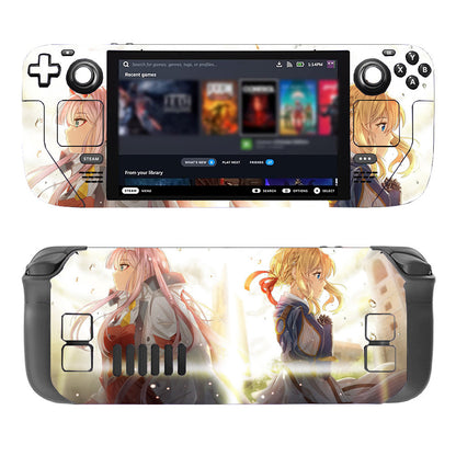 SteamデッキハンドヘルドコンピュータステッカーValveゲーム本体保護フィルムクリエイティブステッカー保護フィルムフィルム