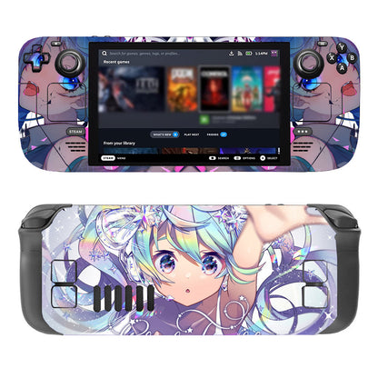 SteamデッキハンドヘルドコンピュータステッカーValveゲーム本体保護フィルムクリエイティブステッカー保護フィルムフィルム