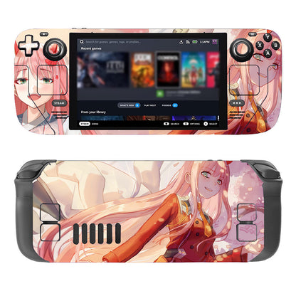 SteamデッキハンドヘルドコンピュータステッカーValveゲーム本体保護フィルムクリエイティブステッカー保護フィルムフィルム