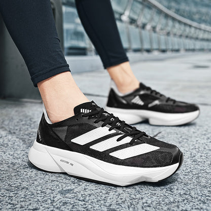 クロスボーダー新着の通気性メッシュカジュアルシューズ メンズファッション 軽量で快適なランニングスニーカー 学生向け