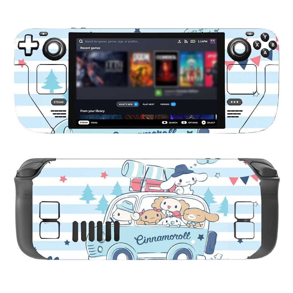 SteamデッキハンドヘルドコンピュータステッカーValveゲーム本体保護フィルムクリエイティブステッカー保護フィルムフィルム