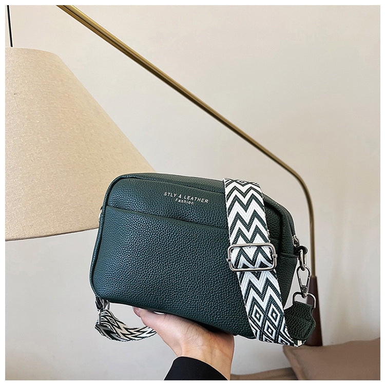 ファッションレディースバッグ新作クロスボーダー外国貿易無地PUメッセンジャーバッグレディーススモールバッグレディースショルダーバッグスモールスクエアバッグ