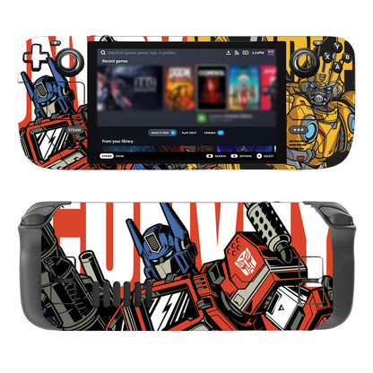 SteamデッキハンドヘルドコンピュータステッカーValveゲーム本体保護フィルムクリエイティブステッカー保護フィルムフィルム