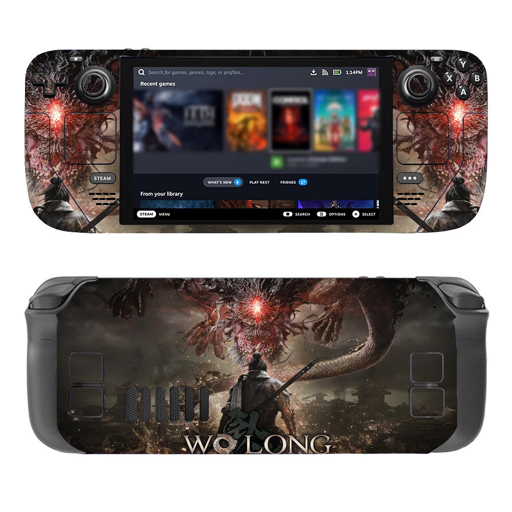 SteamデッキハンドヘルドコンピュータステッカーValveゲーム本体保護フィルムクリエイティブステッカー保護フィルムフィルム