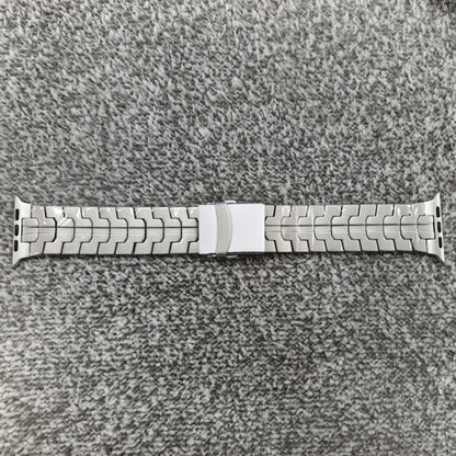 Apple Watch 8ウルトラチタンウォッチストラップアイアンマンメタルスマートウォッチウォッチストラップに適しています