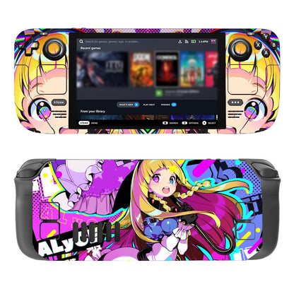 SteamデッキハンドヘルドコンピュータステッカーValveゲーム本体保護フィルムクリエイティブステッカー保護フィルムフィルム