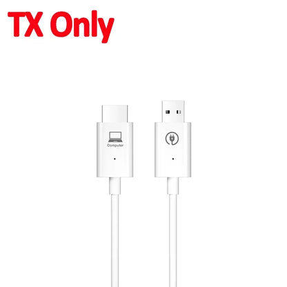 30m無線伝送用ビデオ送信機および受信機、HDMIエクステンダー、ケーブルアダプター、カメラ・PCからテレビへの画面ミラーリング