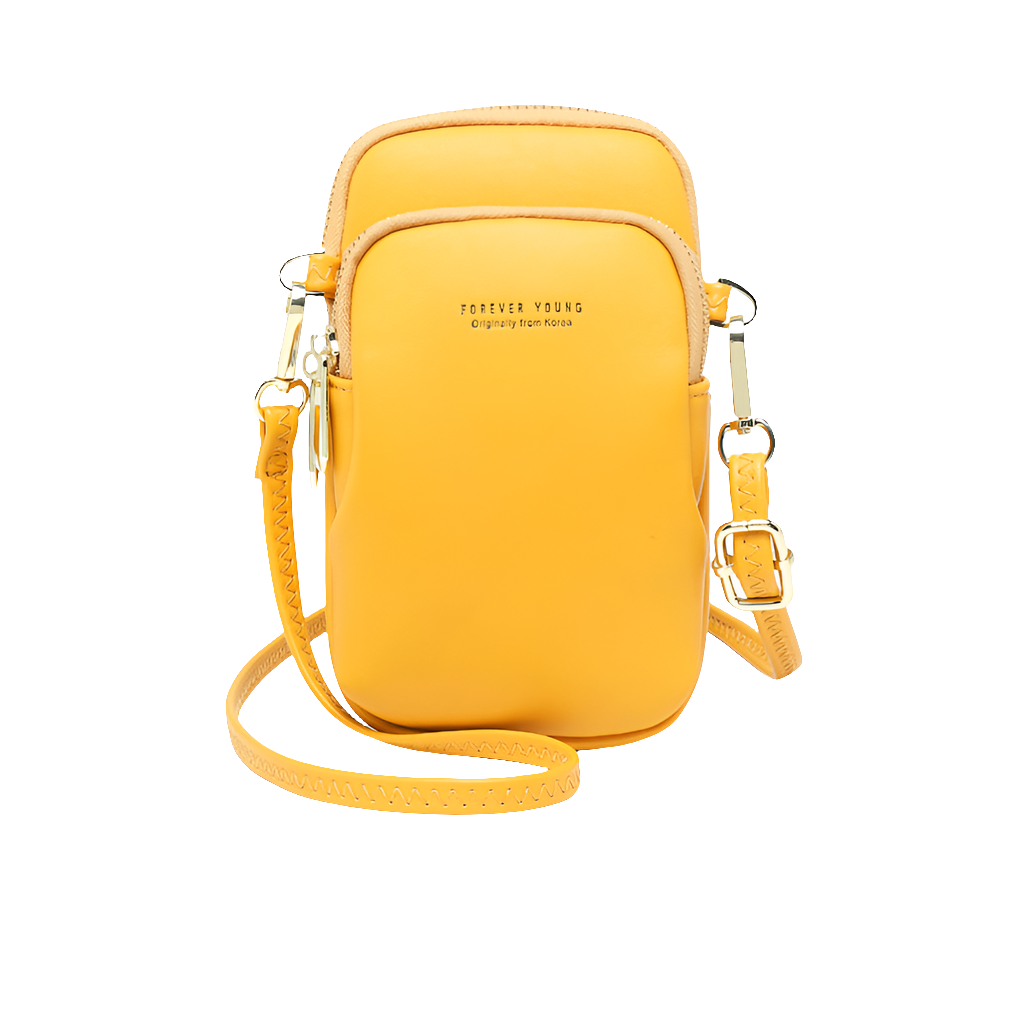 新しい永遠の若い女性の携帯電話バッグ韓国版無地ショルダーバッグファッションシンプルな斜めパッケージ