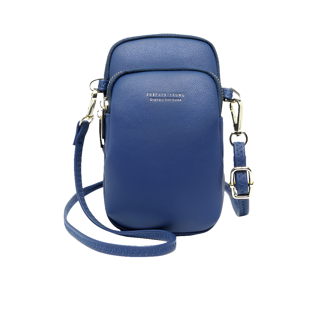 新しい永遠の若い女性の携帯電話バッグ韓国版無地ショルダーバッグファッションシンプルな斜めパッケージ