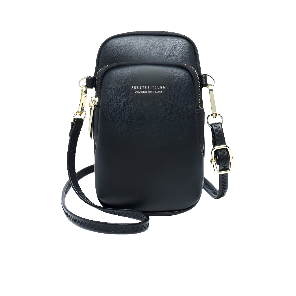 新しい永遠の若い女性の携帯電話バッグ韓国版無地ショルダーバッグファッションシンプルな斜めパッケージ