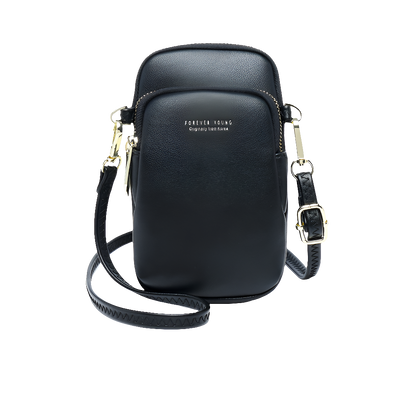 新しい永遠の若い女性の携帯電話バッグ韓国版無地ショルダーバッグファッションシンプルな斜めパッケージ