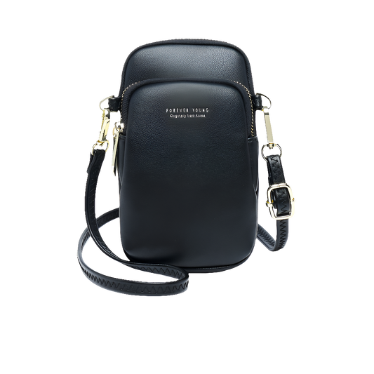 新しい永遠の若い女性の携帯電話バッグ韓国版無地ショルダーバッグファッションシンプルな斜めパッケージ